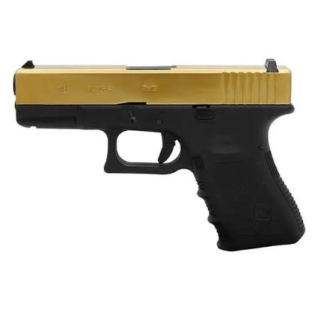 We Glock 19 Gen3 Titanium Gold Airsoft